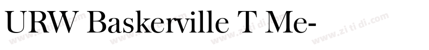 URW Baskerville T Me字体转换